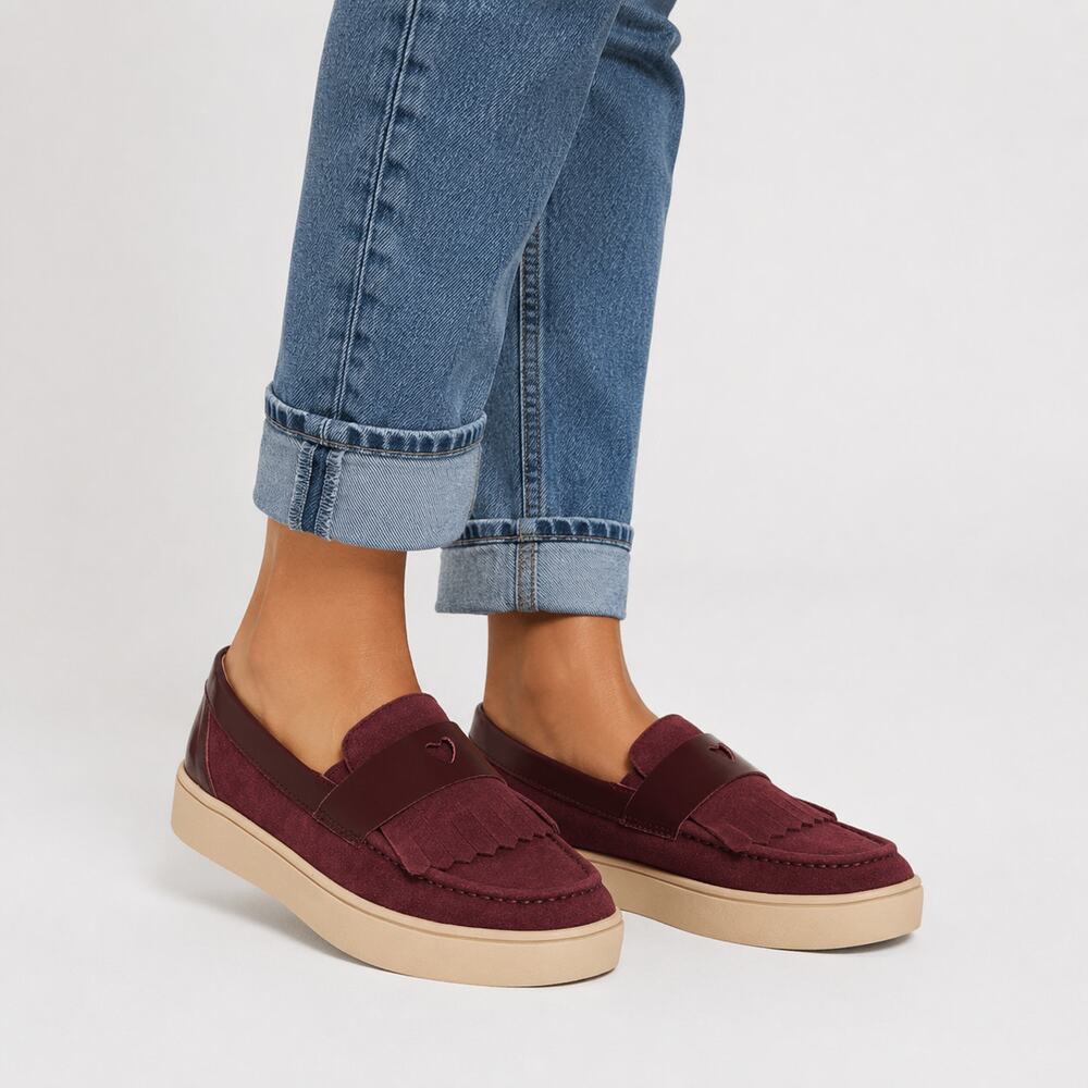 Revitalign Malibu Kiltie Loafer Shoe Port Royale Womens Size 6B New Comfort